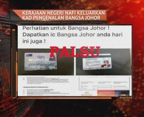 Kerajaan negeri nafi keluarkan kad pengenalan bangsa Johor