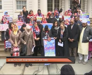 Sambutan Hari Hijab sedunia di New York