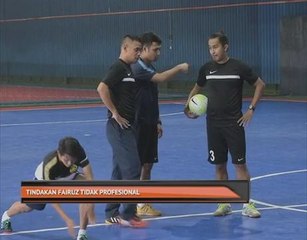 Tindakan  Mohd Fairuz Mohd Noor tidak profesional