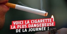 Découvrez quelle est la cigarette de la journée la plus dangereuse pour votre santé !