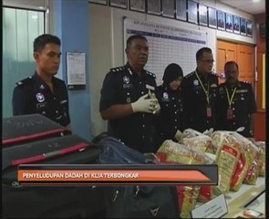 Penyeludupan dadah di KLIA terbongkar