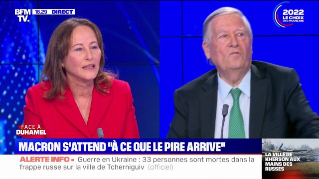 Ségolène Royal: Ce qui manque cruellement à l'Europe, ce sont des Casques bleus