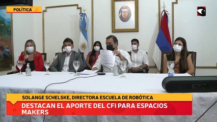 Destacan el aporte del CFI para espacios makers