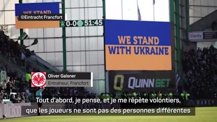 Guerre en Ukraine - Glasner (Francfort) : "Une catastrophe !"