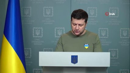 (KİEV)- Zelenskiy'den Rusya'ya: "Odessa'yı da Yok Etmek İstiyorlar Ama Yalnızca Karadeniz'in Dibini Görecekler"