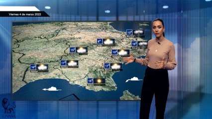 El tiempo para el viernes 4 de marzo.