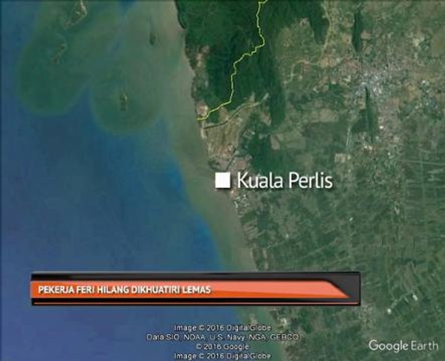 Pekerja feri hilang dikhuatiri lemas