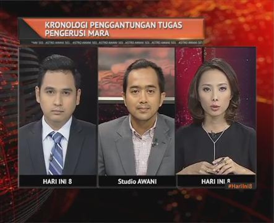 Kronologi penggantungan tugas Pengerusi MARA