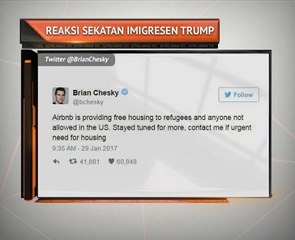 Reaksi sekatan imigresen Trump