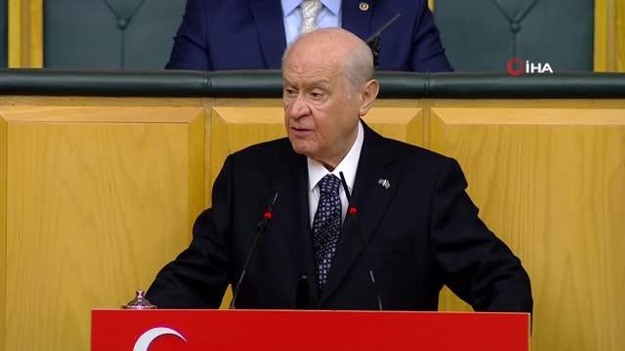 MHP Lideri Bahçeli: "Güçlendirilmiş Parlamenter Sistem teklifi, güçsüzleştirilmiş Türkiye'nin taslak beyannamesidir"