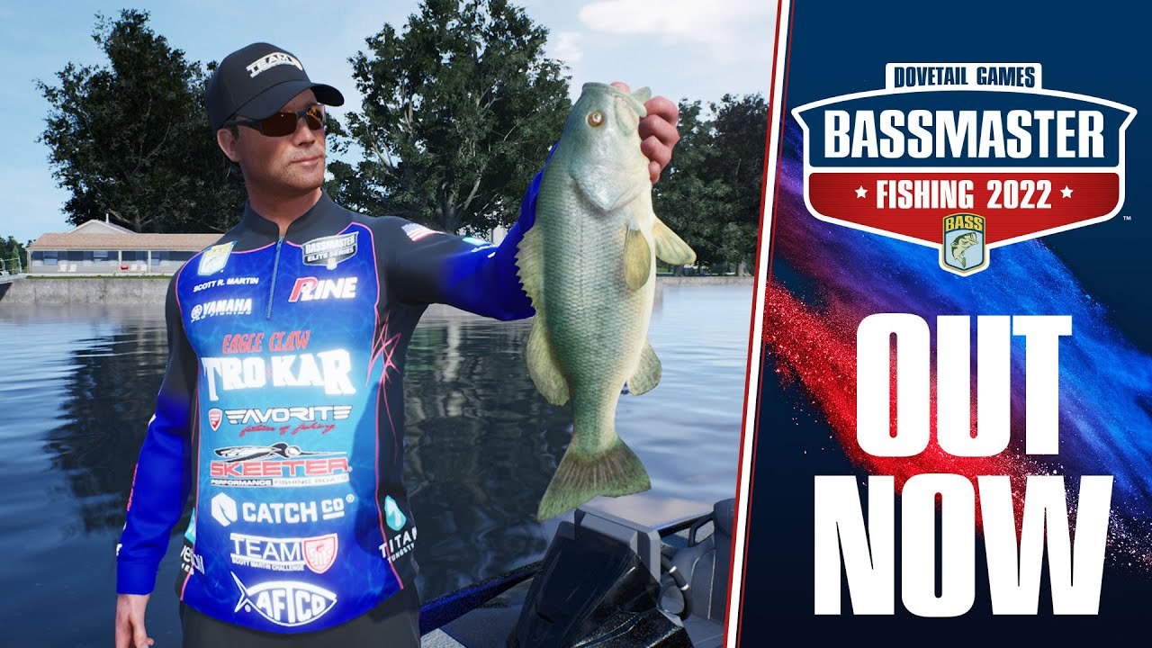 Tráiler de lanzamiento de Bassmaster Fishing 2022, un videojuego de pesca competitiva