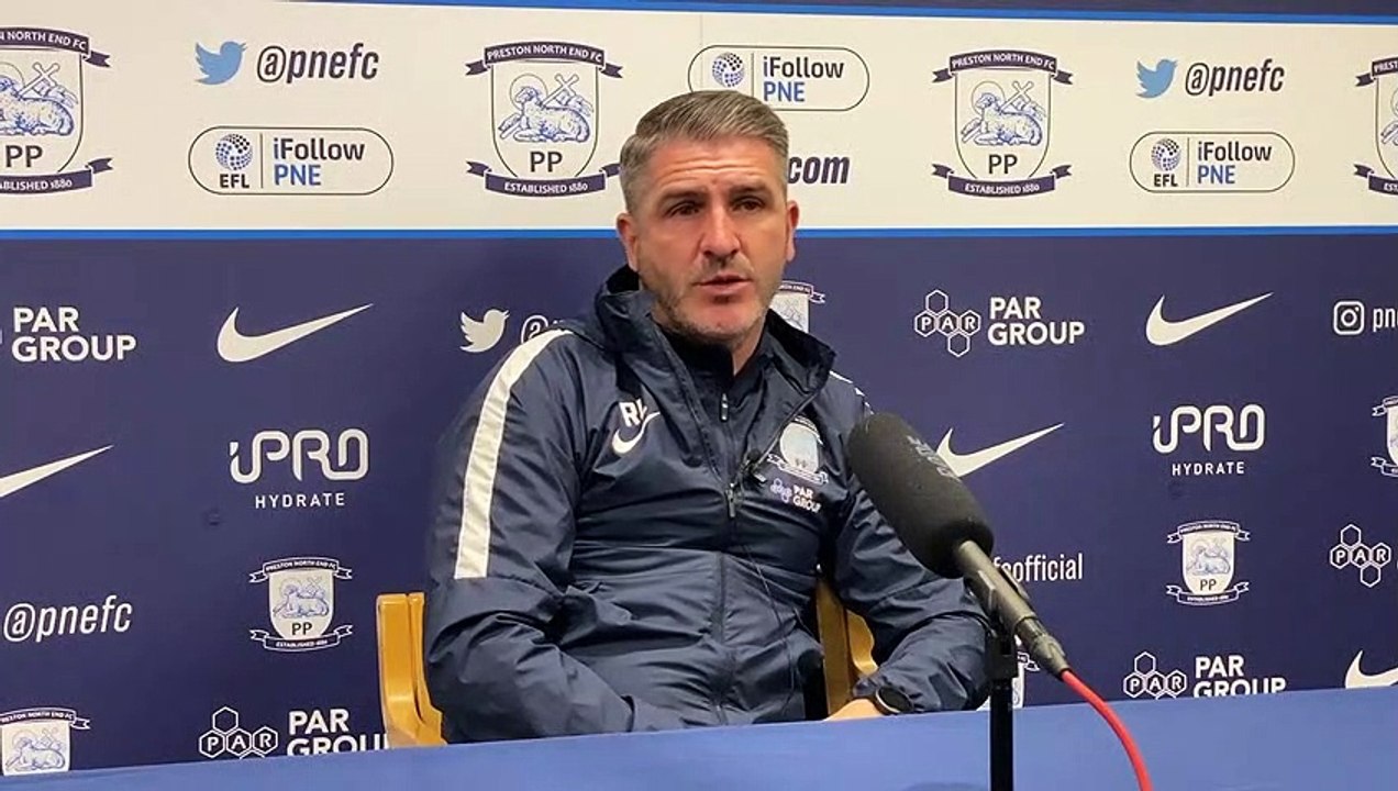 Ryan Lowe pre Bournemouth