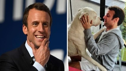 Emmanuel Macron : le nom de son chien fait polémique !