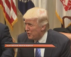 Trump pertahan perintah eksekutif
