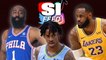 James Harden, Ja Morant and LeBron James on Today's SI Feed