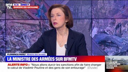 Florence Parly:la menace nucléaire de la Russie "est totalement inutile et disproportionnée"