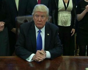 Donald Trump says new order on refugees is not a Muslim ban