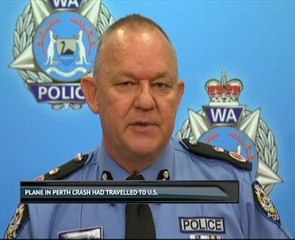 Plane in Perth crash has travelled tu U.S