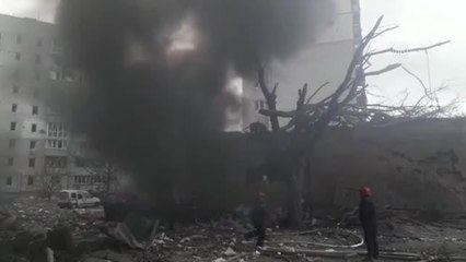 Rus hava saldırısında Ukrayna'nın Çernigiv kentinde 33 sivil hayatını kaybetti.