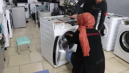 İki çocuk annesi teknisyen yaptığı işle takdir topluyor