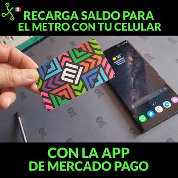 Cómo recargar saldo a la tarjeta del metro y metrobús de CDMX con la app de Mercado Pago, guía paso a paso