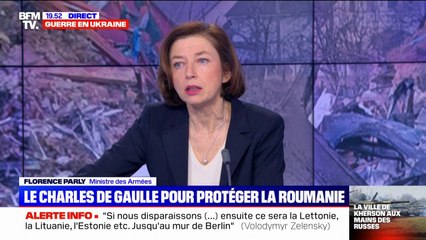 Florence Parly sur la candidature d'Emmanuel Macron: "Le président est totalement à sa tache"