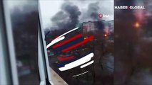 Rus güçlerinin Ukrayna kentlerinde yarattığı tahribat kameralara yansıdı