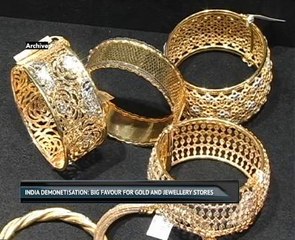 India demonetisation: Big favour for gold and jewellery stores