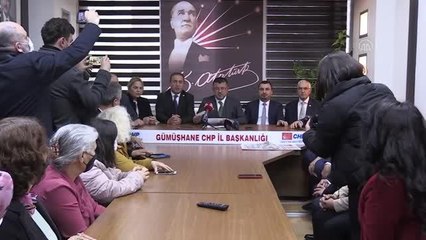 GÜMÜŞHANE - CHP'li Ağbaba: "Türkiye'de bir seçim kaçınılmazdır, sandığın gelmesi lazım"