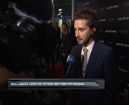 Actor Shia LaBeouf arrested outside New York City museum