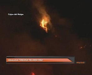 Kebakaran terburuk melanda Chile