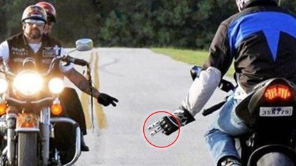 Moto : pourquoi les bikers font toujours ce signe quand ils se croisent ?