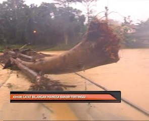 Johor catat bilangan mangsa banjir tertinggi