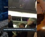 Woman thrown off plane for blasing Trump supporter