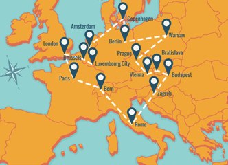 Voici comment visiter les plus belles villes d'Europe pour moins de 500 euros