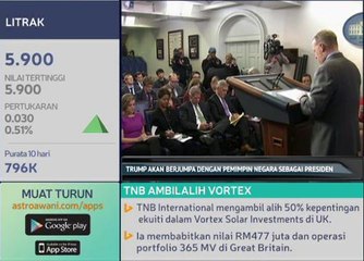 Trump akan berjumpa dengan pemimpin negara sebagai Presiden