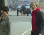 UK PM May: I will tell Trump when I find something unacceptable