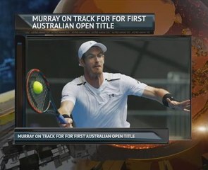 Murray on track for first Australian Open title