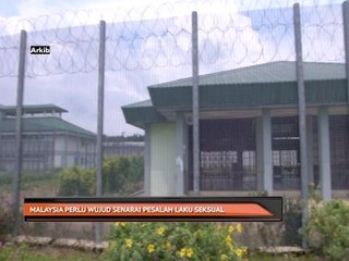 Malaysia perlu wujud senarai pesalah laku seksual