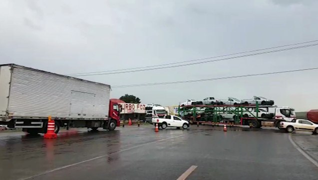 Intenso movimento é registrado no Trevo Cataratas