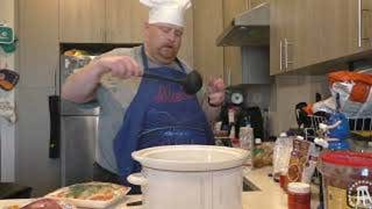 Tank Cooks Beef Stew