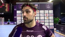 Interview maritima: Andréa Parisini après la défaite d'Istres Handball contre Limoges