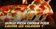 Comment bien choisir sa pizza pour limiter les calories ?