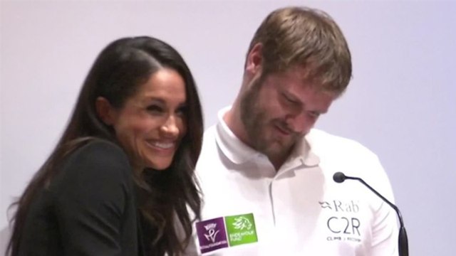 Le premier discours officiel de Meghan Markle ne s'est pas passé comme prévu