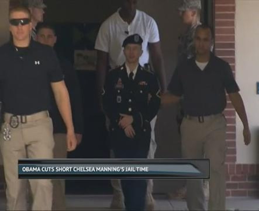 Obama cuts short Chelsea manning's jail time