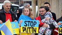 Son dakika haber! Savaşın son bulmasını isteyen Ukraynalılar Denizli'de bir araya geldi