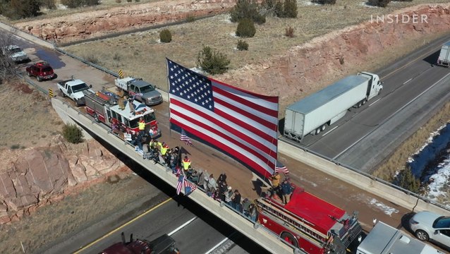 Inside the trucker convoy heading from California to Washington, DC