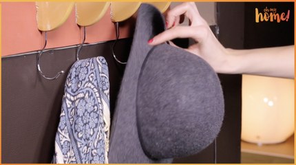 DIY : Recyclez vos cintres en bois pour en faire un porte-manteau