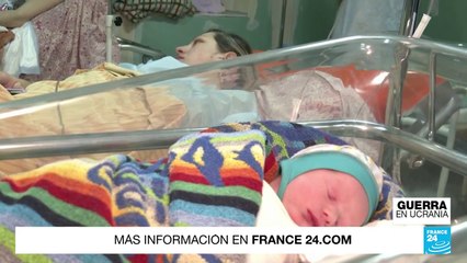 Ucrania: mujeres a punto de dar a luz se resguardan en los sótanos de los hospitales