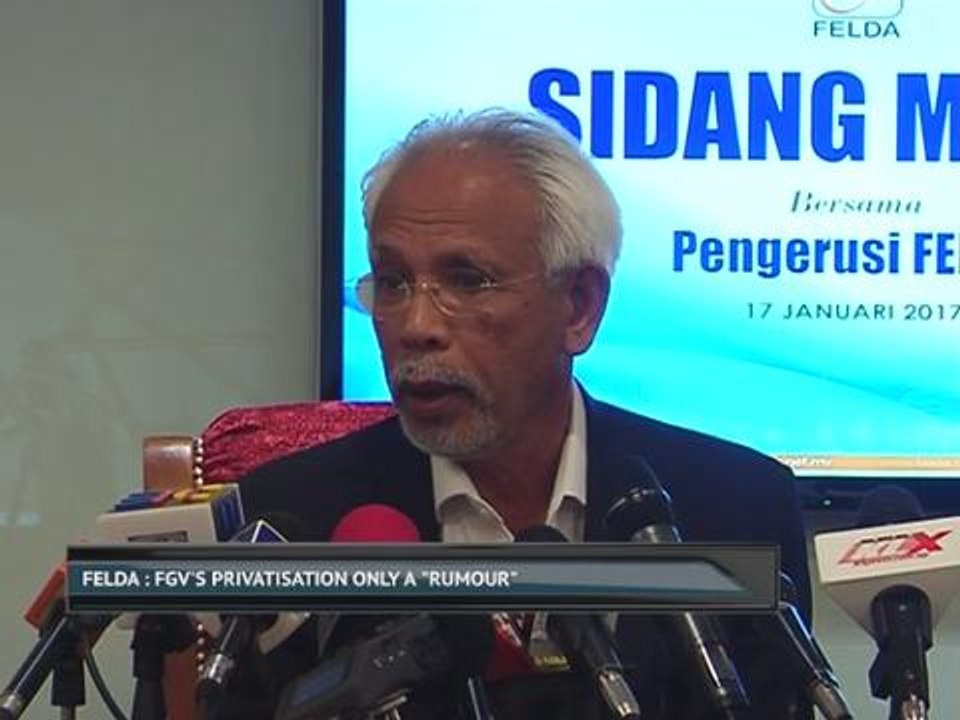FGV's privatisation is a rumour
